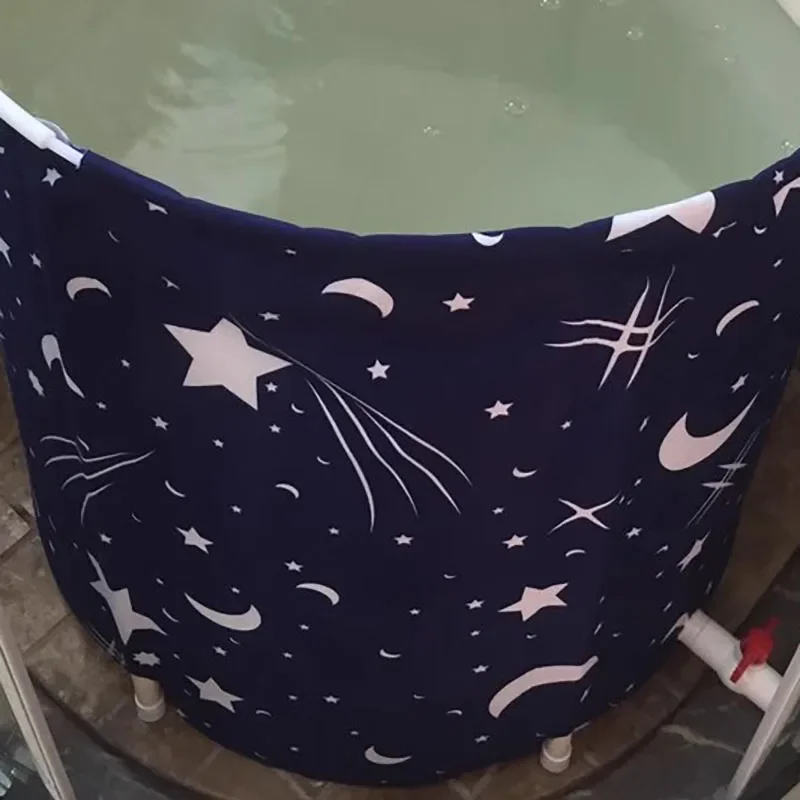 Домашняя Складная Ванна для взрослых Большая Современная держатель