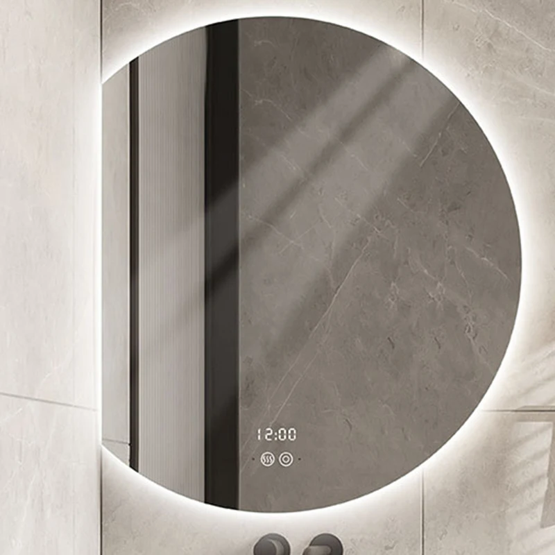 

Led Lighted Makeup Mirror Bathroom Asymmetrical Mirror Accessories Salon Espejos Decorativos De Pared Home Decorating Items