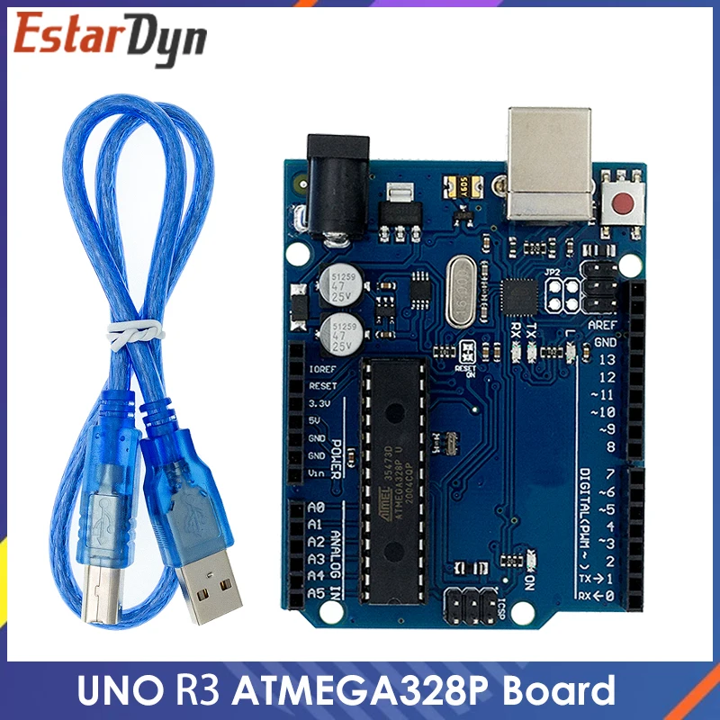 

UNO R3 ATMEGA328P ATMEGA16U2 Development Board With USB Cable Diy Starter Kit