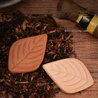 tobacco cigar moisturizing sheet leaf shaped clay humidifying sheet smoking accessories