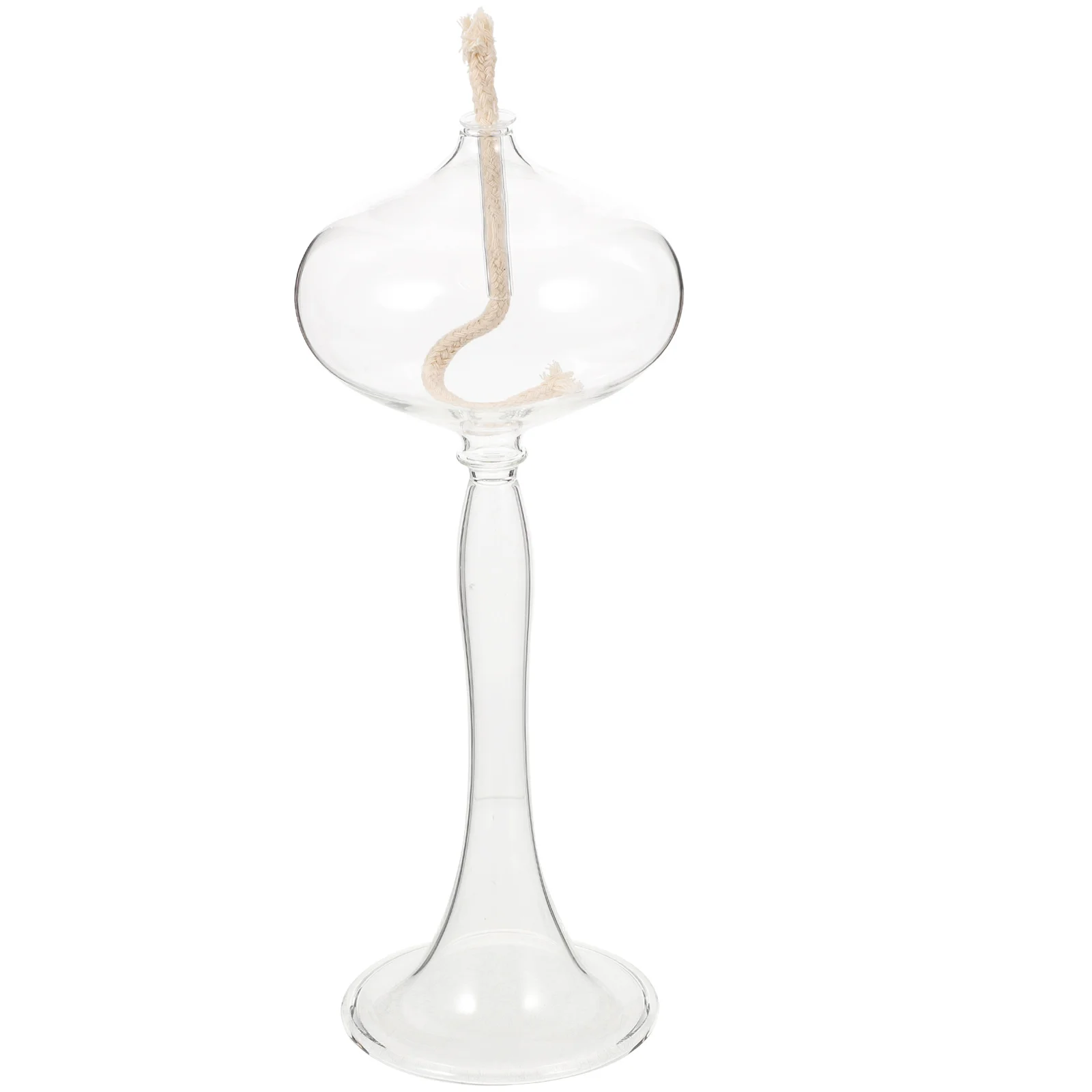 

1 set of Kerosene Oil Oil Lamp Transparent Oil with Wick