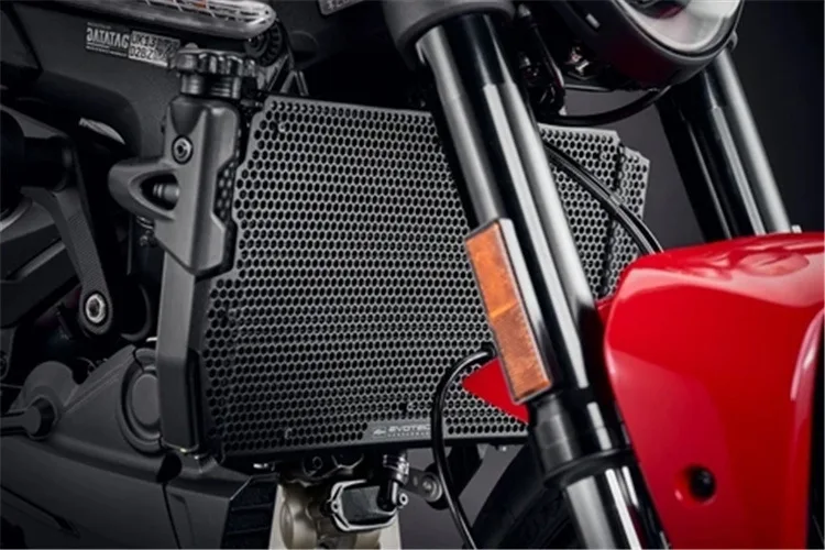 Фото Подходит для DUCATI MONSTER 937 9-23 лет, модифицированная сетка для резервуара для воды, защитная сетка, теплозащитный экран, красивые аксессуары №4