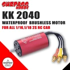 Машинка с бесщеточным двигателем Surpass Hobby 2040, водонепроницаемая, 116 кВ, 118 кВ, 180 кв, кв