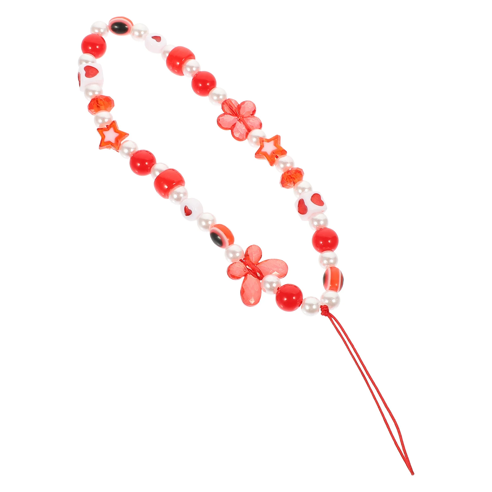 

Chain Hanging Strap Lanyard Charms Lanyards Wrist Beaded Beads Rope Cellphone Pearl Chains Decorative Charm Eye Ropes Straps