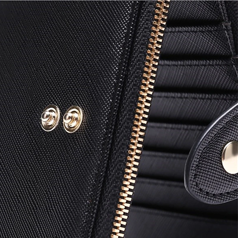 Multifunctional Anti-magnetic Card Holder PU Leather Unisex Two-fold Ultra-thin Credit Card Clip Large-capacity Mobile Phone Bag