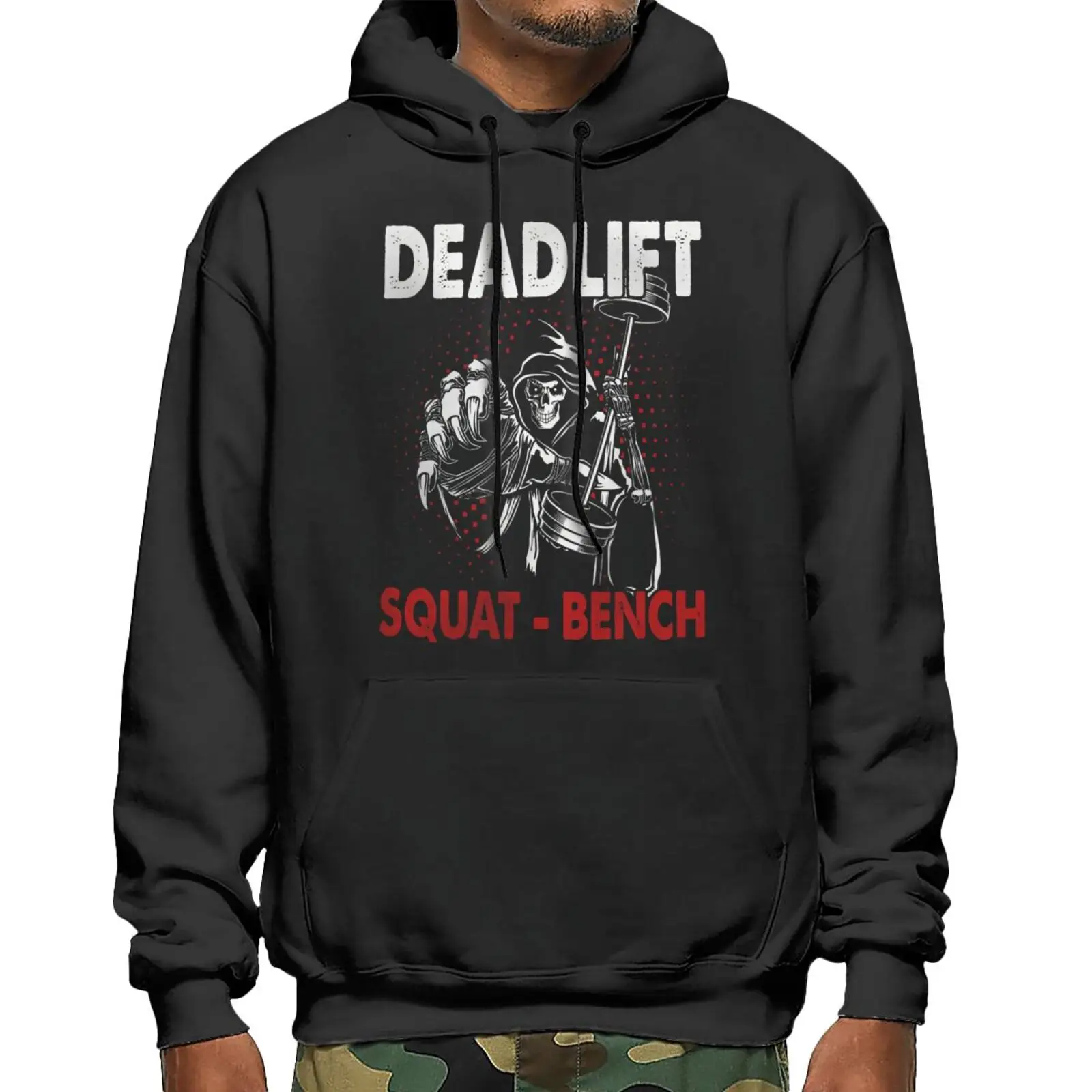 

Deadlift Squat Bench Fathers Day Bench Hoodie Jacket Men Sweetshirts Women Hooded Sweater Men 's Sweater Streetwear Men Jacket