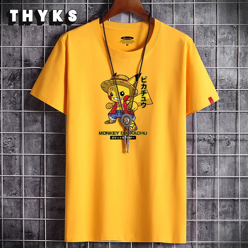 

Футболка мужская оверсайз в стиле аниме, модная Ретро Уличная одежда в стиле Харадзюку, с принтом манга, хип-хоп, лето 2022