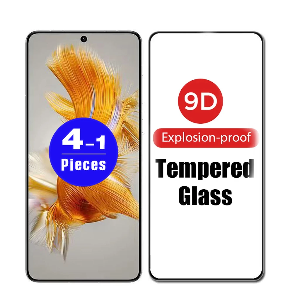 

1-4Pcs 9D Tempered Glass For Huawei mate 50 pro 50E 40 RS 40E 30 30E pro plus lite Full Cover screen protector protective film