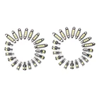 40 шт., Автомобильные светодиодные лампы E39 M5 Map 1997-2003