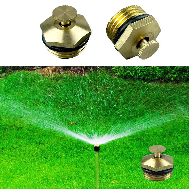 

Brass Sprinkler Atomization Nozzle For Outdoor Lawn Patio Irrigation Watering With 20 MM 1/2‘’Female Thread Pack of 10 Pcs