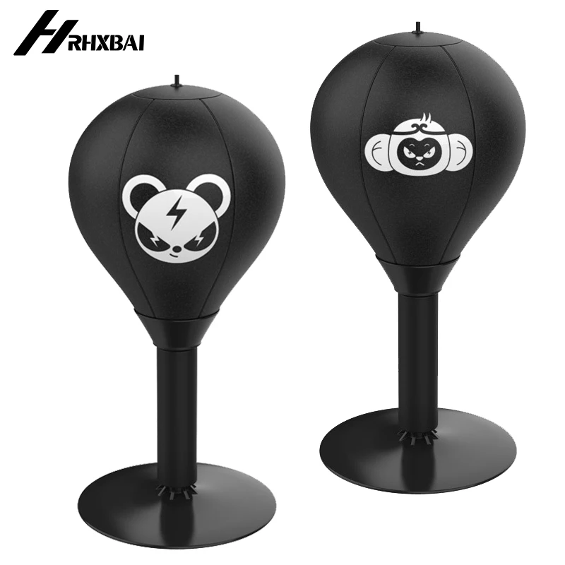 

Boxing Desktop Speed Ball Leather Adult Decompression Punching Bag Wall-mounted Strong Sucker Child Training Fitness Equipment