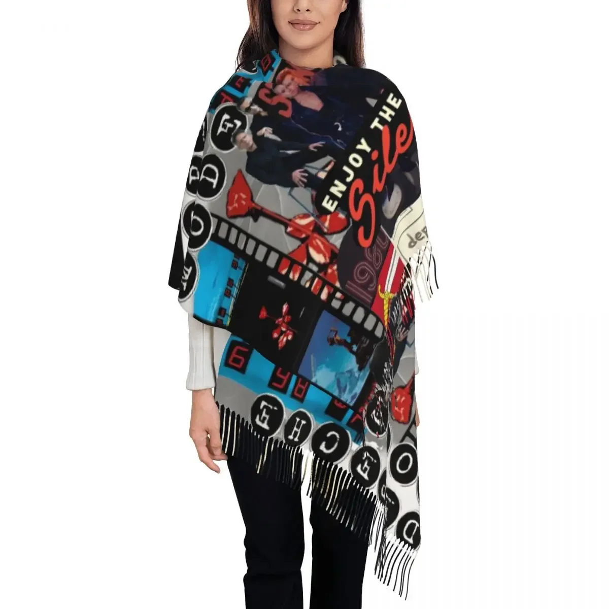 Индивидуальный Женский Длинный Электронный Рок крутой фотографический воротник