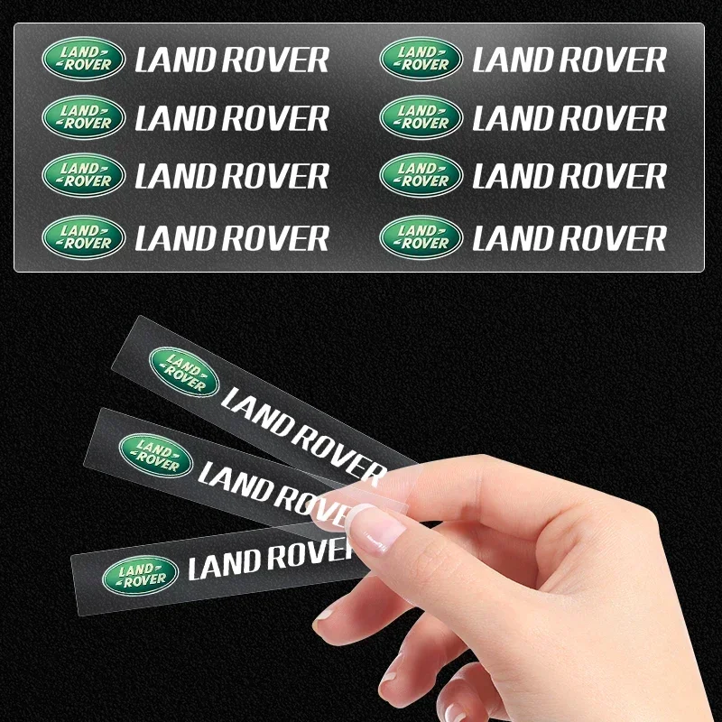 2/5/10 шт. наклейка на кнопку подъема окна автомобиля эмблемы руль для Land Rover Defender