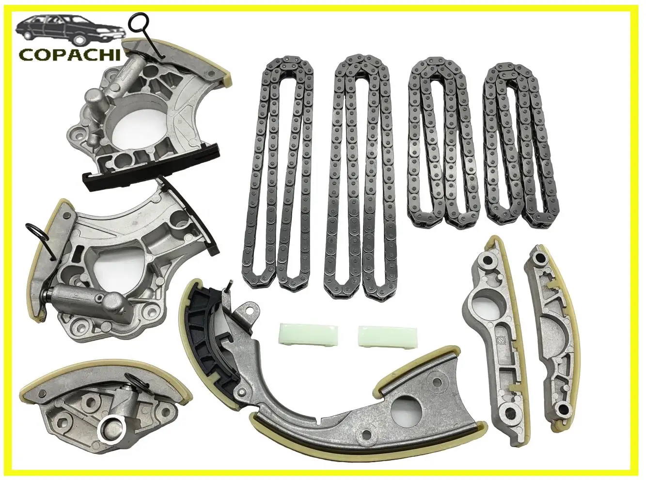 1 комплект цепи ГРМ двигателя 06E 109465 BC для Porsche Cayenne Panamera VW Touareg Audi A4 Q5 3.0T CGEA CGFA CJTA CYJA