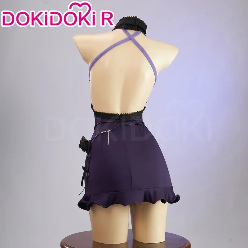 Косплей костюм Тифа Фиолетовый Полиэстер