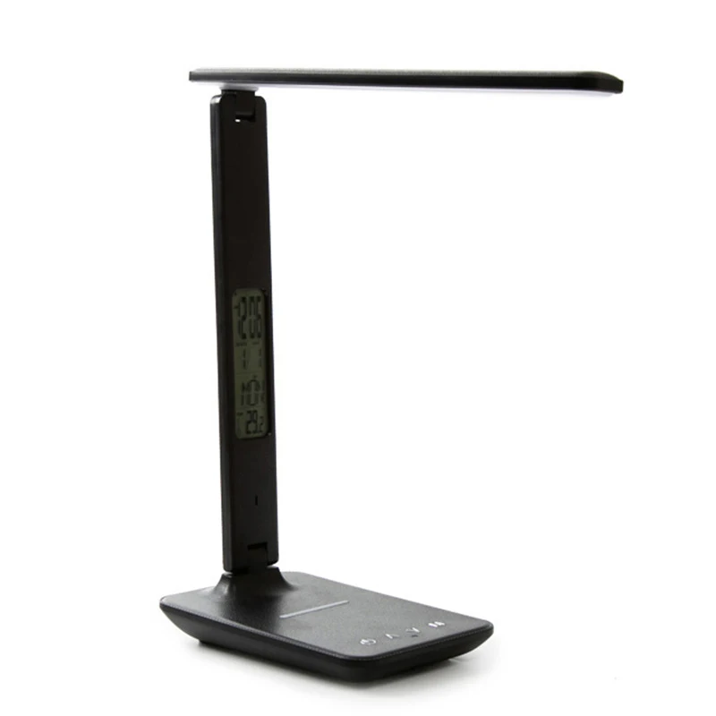 

Qi Wireless Charging Wireless Charging Digital Display Desk Lamp Eye Protect Reading 10w Easy Storage Led Desk Lamp Dc5v