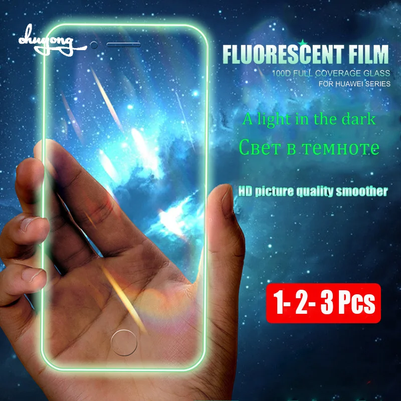 

Shiny Luminous Film for Xiaomi Mi 8 Lite 9 Pro 9S 9T 9X 10 10T 11 11X CC9 Poco X2 M2 F2 C3 Screen Protector Tempered Glass