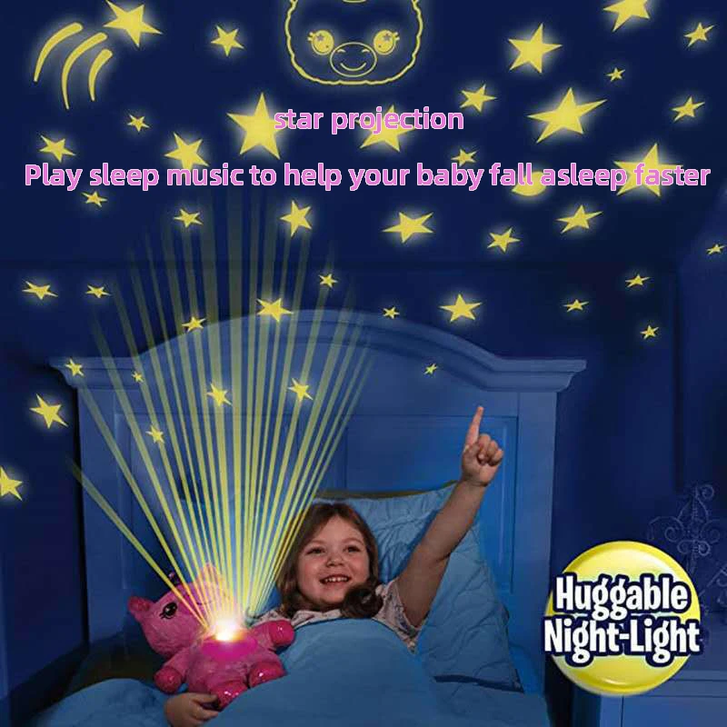 

Звезда живот мечта Lites Детская кукла звезда мечта мультфильм плюшевая кукла игрушка проекционная лампа успокаивает детский сон музыкальны...