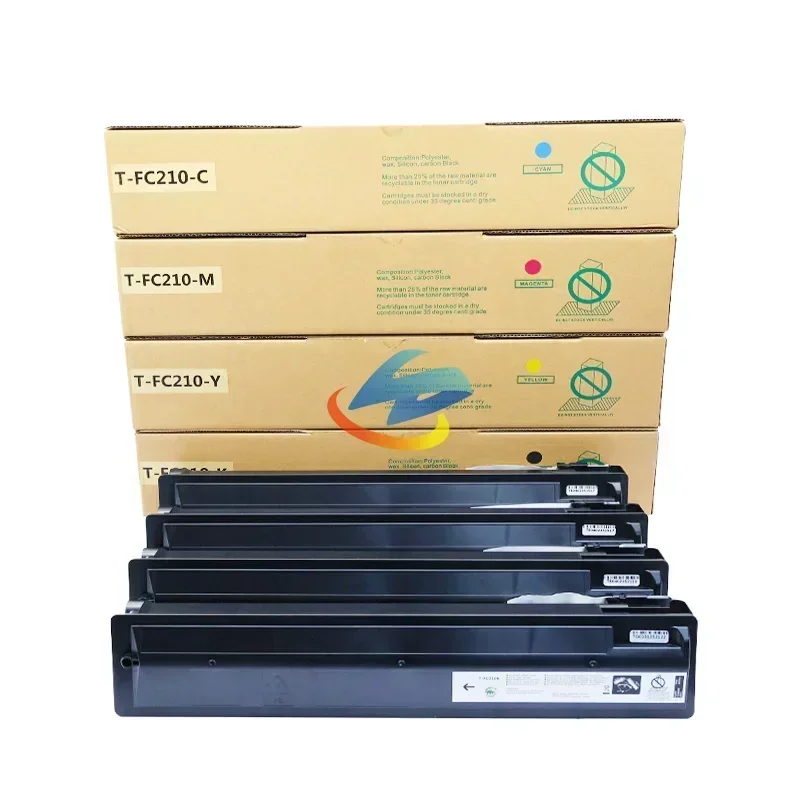 4 шт. T-FC210 тонер-картридж для Toshiba E-Studio 2010 2510AC TFC210 цветной японский новый