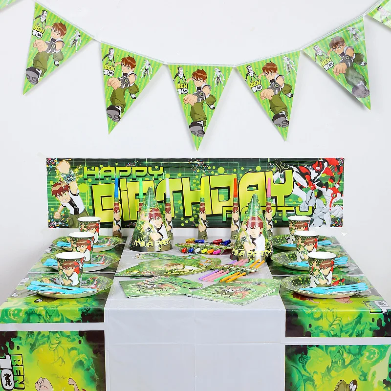 

Kids Birthday Party Decoration Set, Pentium, Kids Party Theme, Banner, Tray Decoration, Suppliers Set