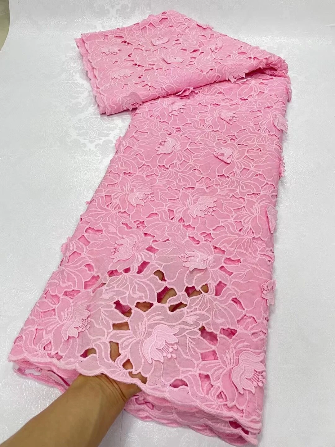 

2023 Latest African Sequin Lace Fabric Embroidery French Mesh Lace Fabric With Sequins Nigerian Tulle Lace For Party JL196