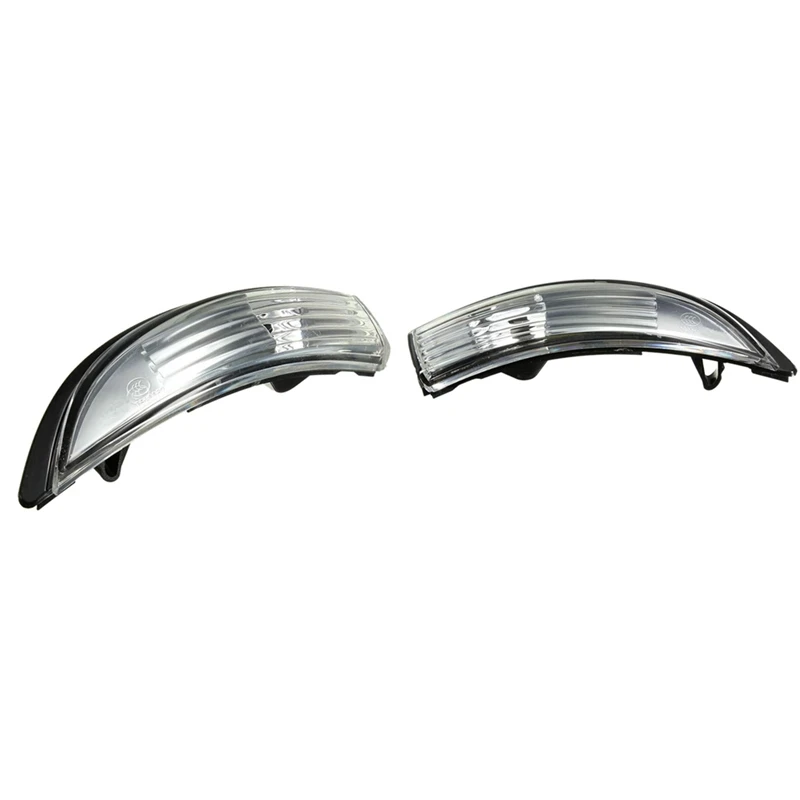 

White Reversing Mirror Steering Lamp Rearview Mirror Steering Lamp Without Bulb Suitable for Ford Fiesta 2009-2015.