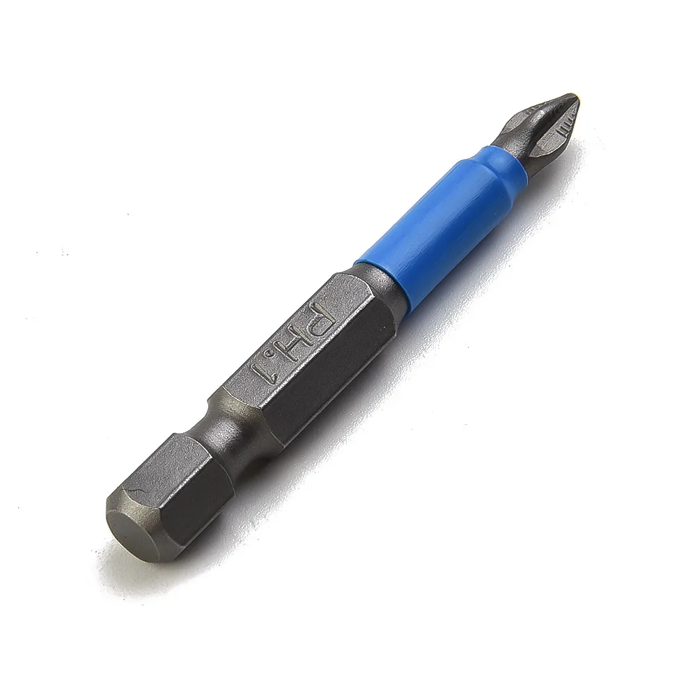 

10pcs 50mm Non Slip Screwdriver Bit Magnetic Single Head PH1/PH2/PH3/PZ1/PZ2/PZ3 Professional Convenience And High Efficiency