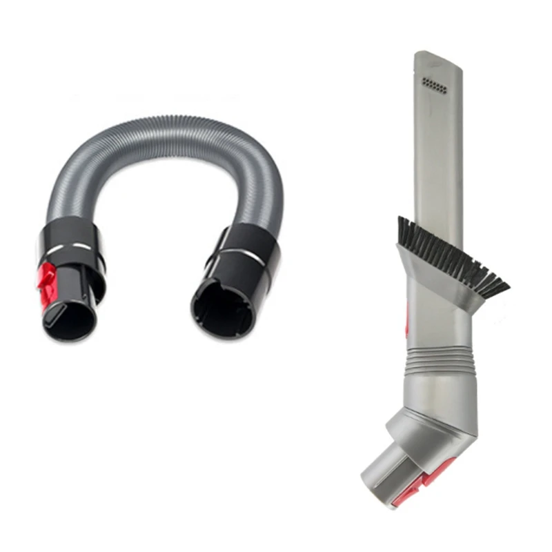 

Мягкая щетка для пылесоса Dyson V7 V8 V10 V11V15, многофункциональный наконечник с ультра-узкими углами и шлангом, сменные детали