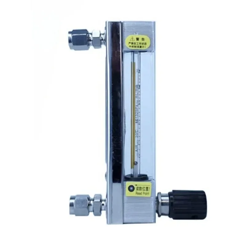 Стеклянный поплавок из нержавеющей стали 1/4 расходомер фонарик 6/8/10 мм Газ Вода