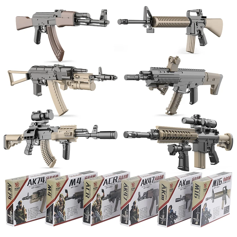 Rifles Airsoft AK, AK47, AK74 e mais