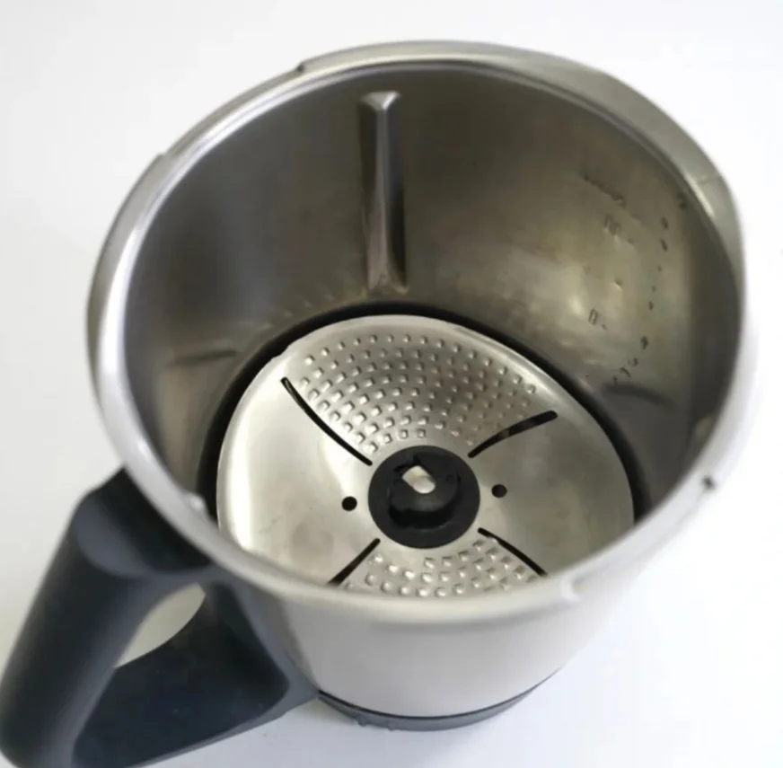 

Cooking Machine Blade Cover Stainless Steel Cutter Head Protective Cover for Vorwerk Thermomix TM5 TM6 TM31 Blade Cover