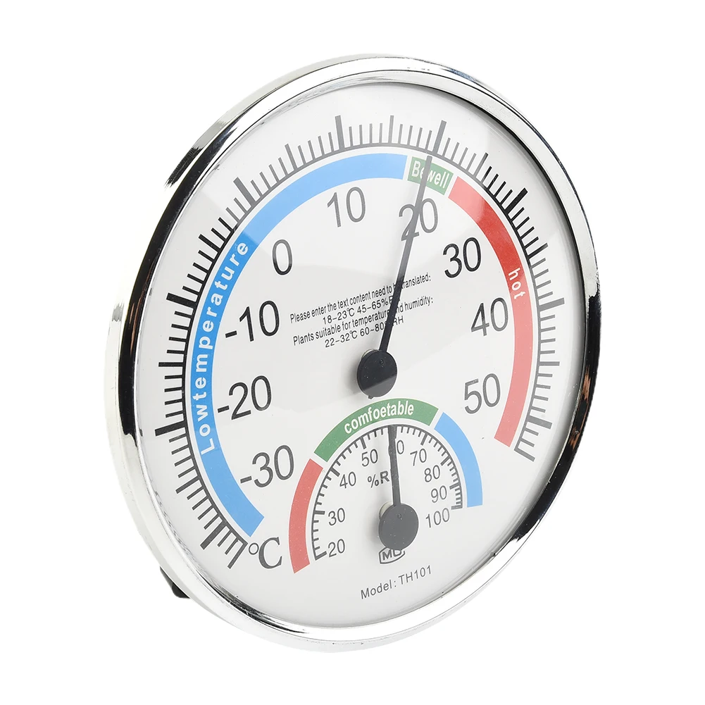 

1pcs Thermometer Hygrometer Thermo Analogue Humidity Room Climate Control Inside Thermo-Hygrometer Pointer Indoor Tools