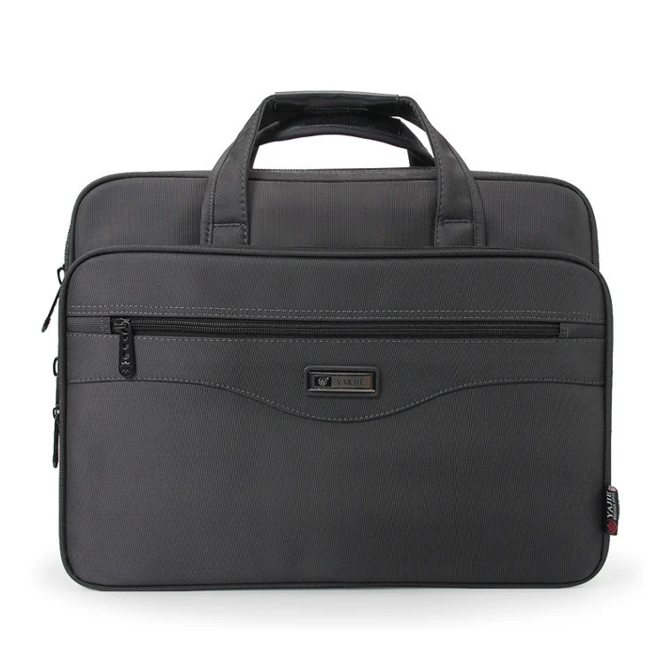 

Men Briefcase Laptop Bags Good Nylon Cloth Multifunction Waterproof 15.6" Handbags Business Shoulder Men's Office Bags