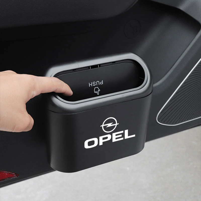 

1pcs Handing Car Trash Can Storage Box For Opel Astra H J G K Insignia Corsa D Vectra C Zafira B Auto Interior Accessories