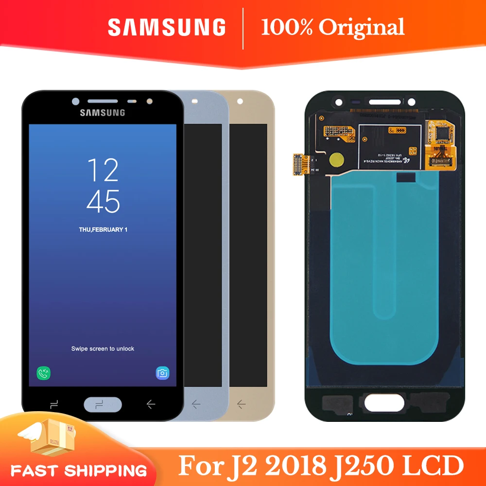 5 0 ''оригинальный Super AMOLED для Samsung Galaxy J2 Pro 2018 J250 J250F SM-J250F/DS ЖК-дисплей сенсорный