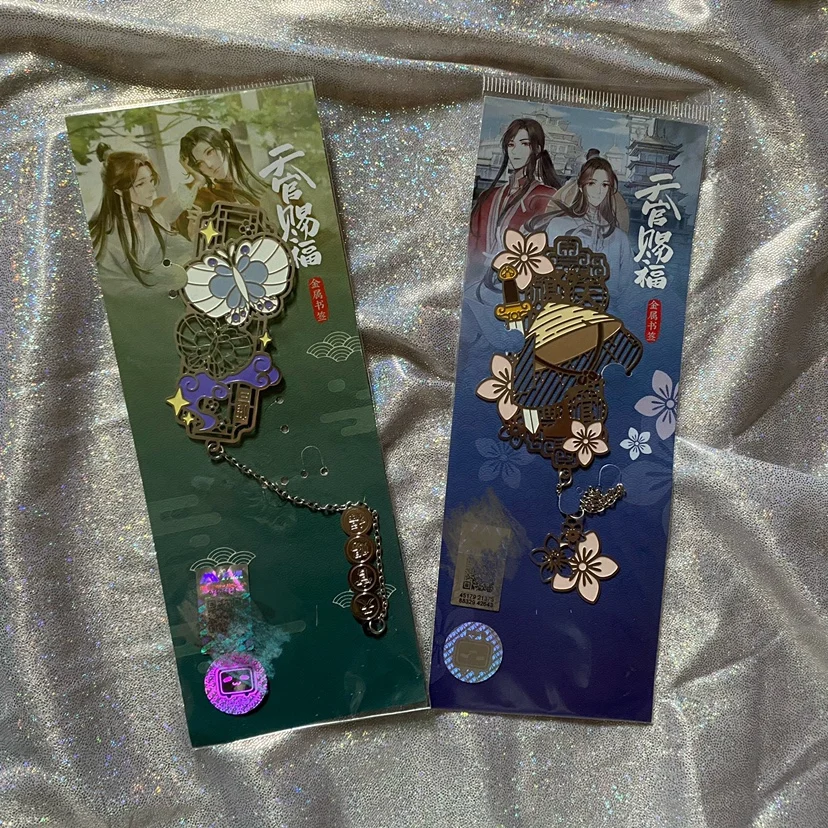 

Лимит аниме Tian Guan Ci Fu TGCF Hua Cheng Xie Lian Косплей металлическая цепочка кисточка Закладка в древнем стиле Канцтовары Рождественский подарок BL