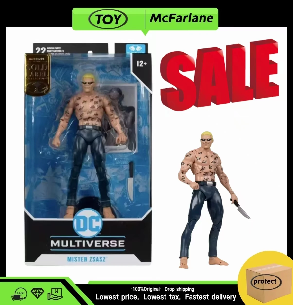 Mcfarlane DC Pervert Killer Коллекционная ролевая анимация модель игрушка подарок