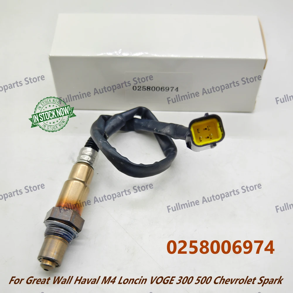 

0258006974 Передний и задний датчик кислорода O2 для Great Wall Haval M4 Loncin VOGE 300 500 Chevrolet Spark