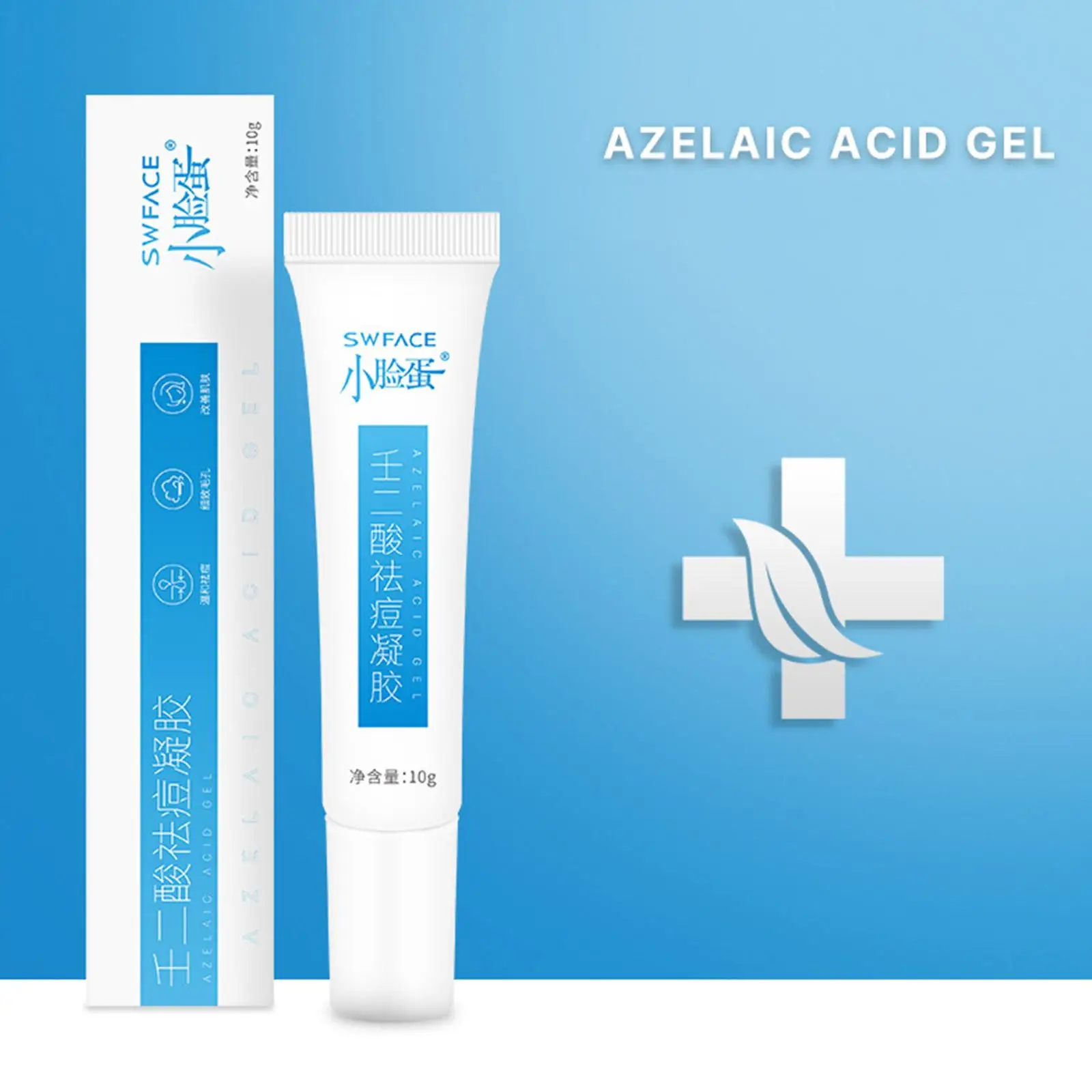 10 г гель от угрей акне прыщей шрамов темных пятен лечение сужение пор контроль