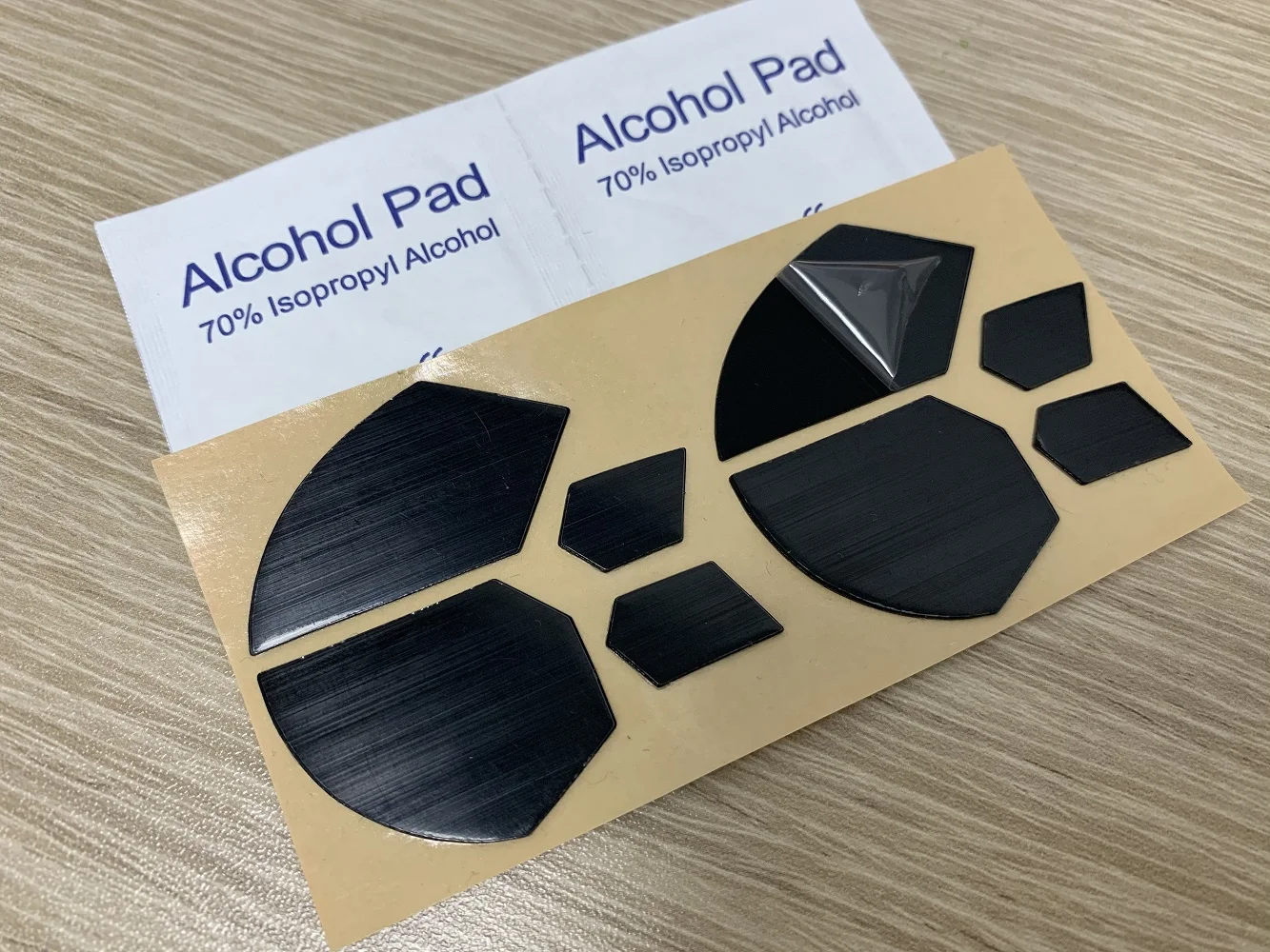 Набор из 2 высокопроизводительных мышиных накладок 3M Mice Feet уровня для игровой мыши Corsair Glaive - толщина 0,7 мм.