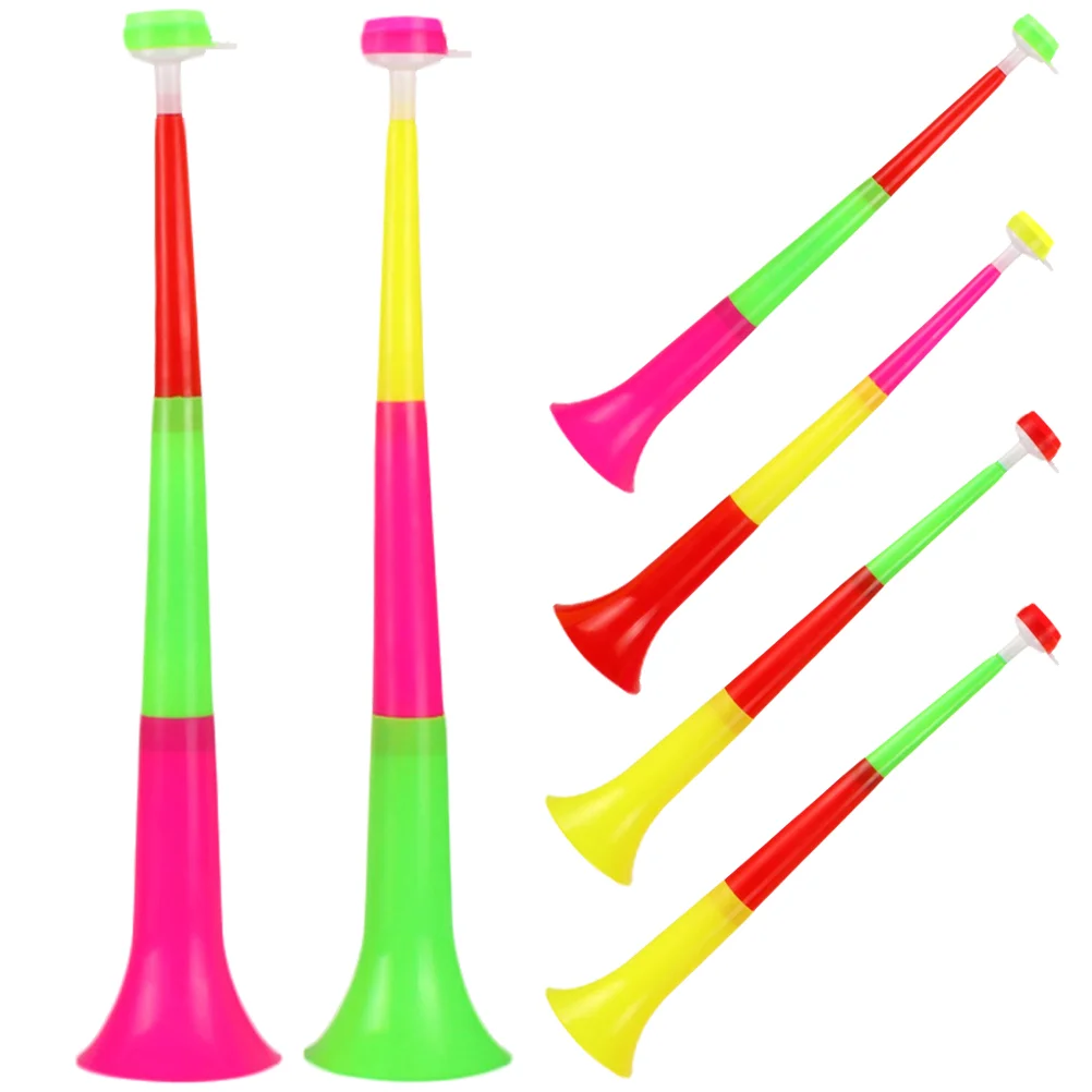 

Horn Toy Soccer Stadium Party Football Cheering Sports Trumpet Props Favors Toys Kids Noise Plastic Telescopic Game Horns Maker