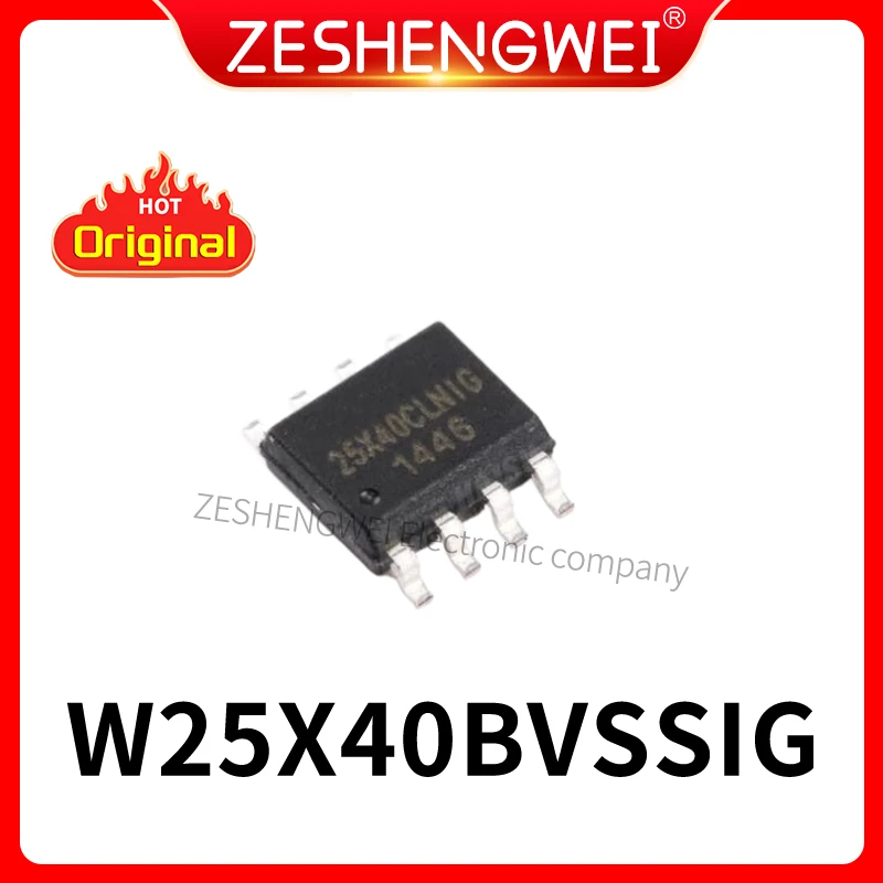 

1PCS 100% New 25X40BVSIG W25X40BVSIG W25X40BVSSIG sop-8 Chipset In Stock