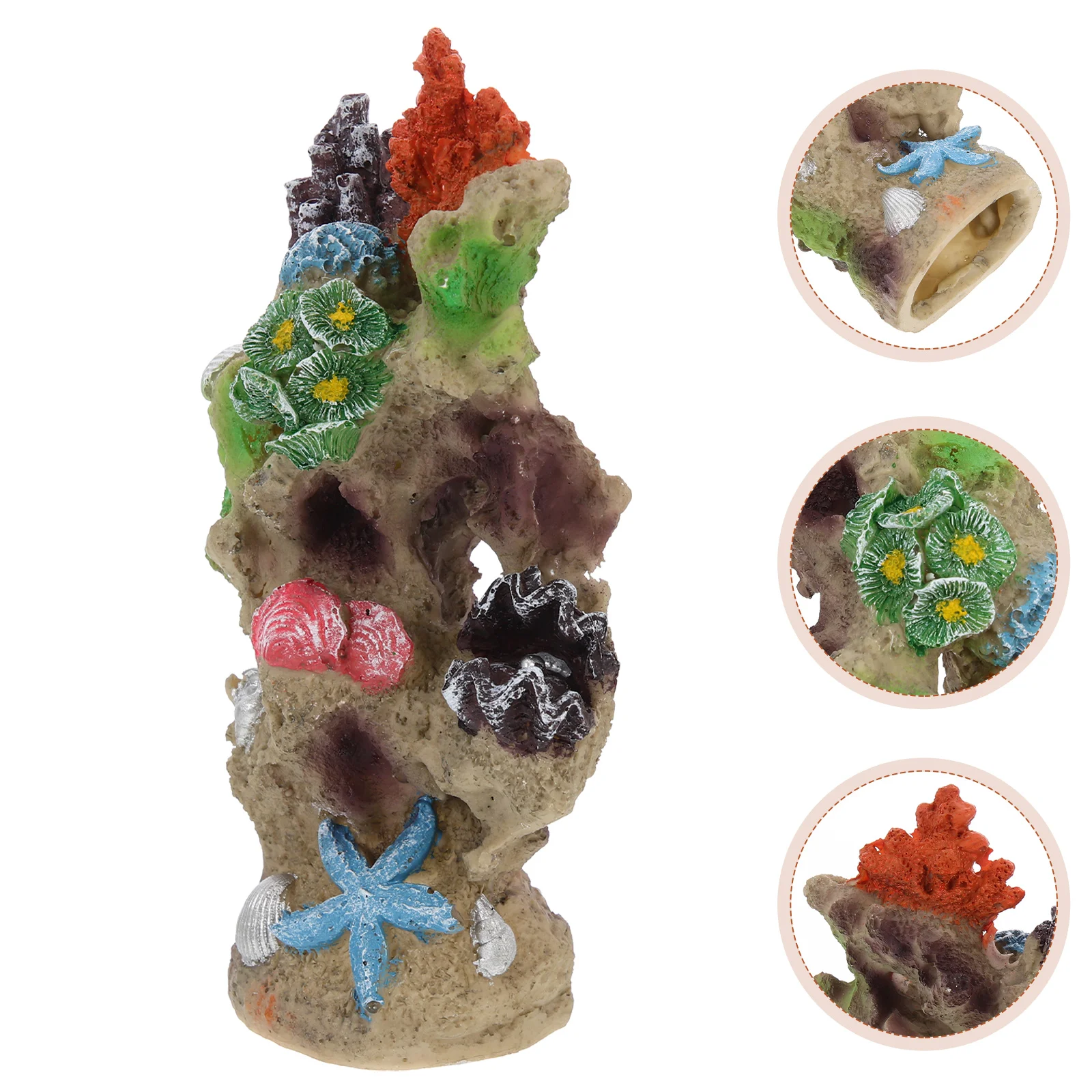 

Wear-resistant Aquarium Decor Delicate Aquarium Ornament Decorative Fake Coral Fish Tank Decor