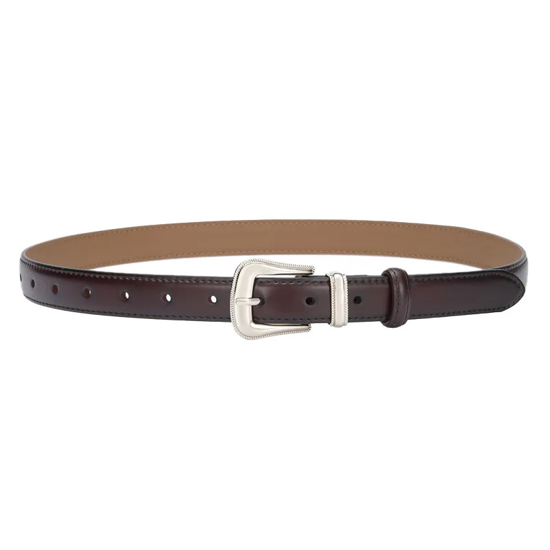 Female fashion luxury belt contracted fine decoration belt girl new leather belts
