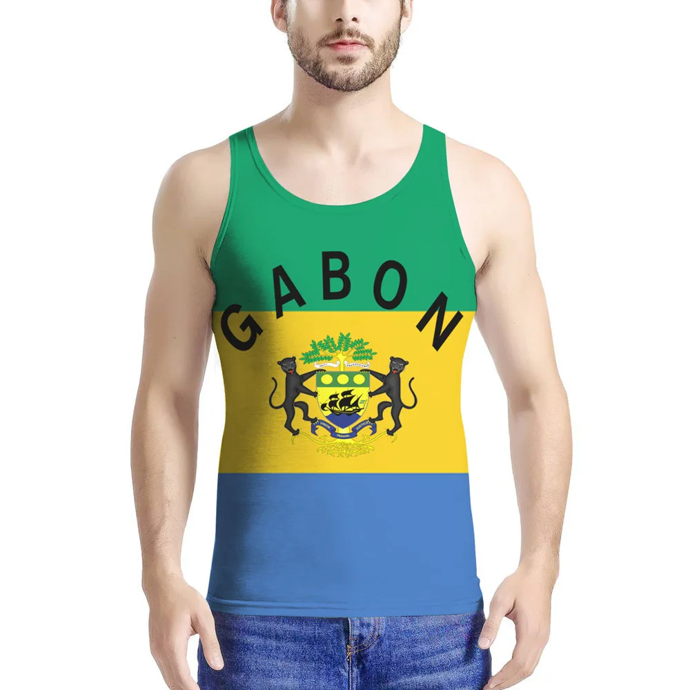 

Габонские футболки с логотипом команды, Бесплатная доставка по индивидуальному заказу