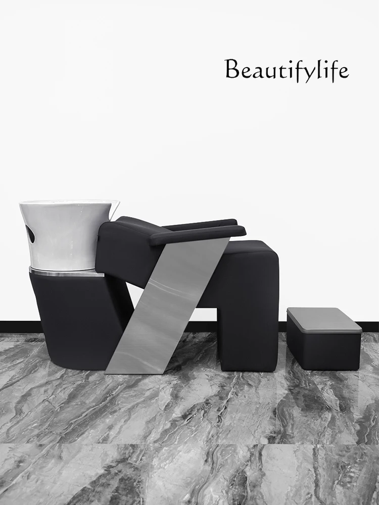 Высококачественное кресло для парикмахерской шампунь кровать мытья волос в