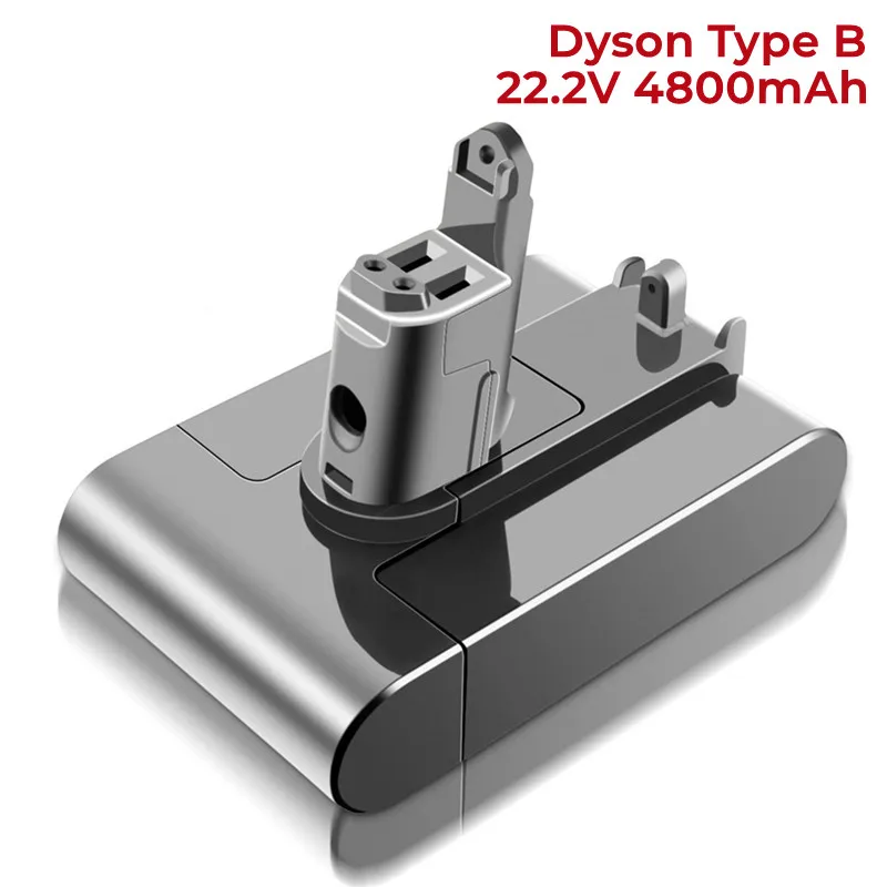 

22,2 V 4800mAh Typ B Ersatz Batterie für Dyson DC44 Cordless Tier Batterie DC34 DC35 MK2 Staubsauger (nur fit für Typ B