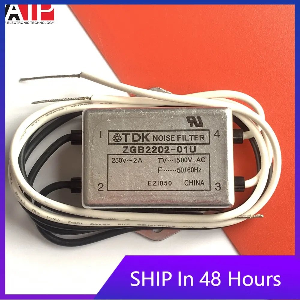 

1PCS ZGB2202-01U imported anti-interference original power filter 2A genuine genuine welcome to consult and order.