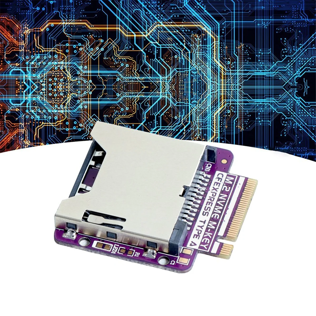 Карта памяти CFExpress типа A для M2 NVME M Key Adapter Card поддерживает PCIe3.0 4 0 держатель карт