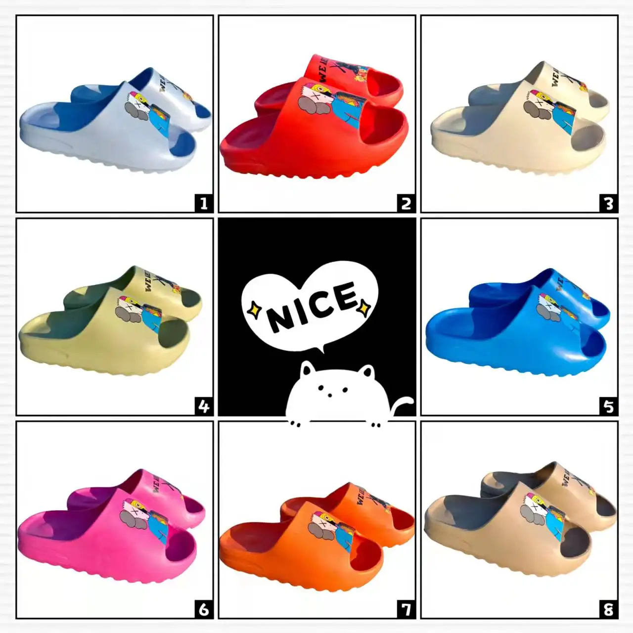 

Summer Beach Ourdoor Slides Ladies Slipers Platform Mules Shoes Woman Flats 2022 New Men Fashion Slippers Indoor Household